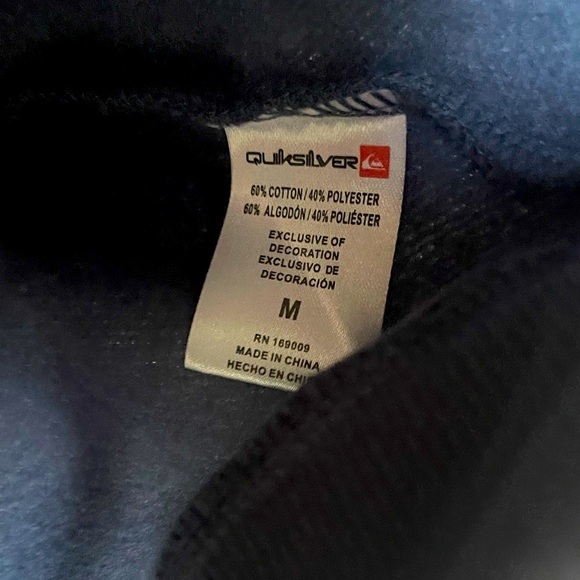 Quiksilver Men's Multicolor Block Hoodie - Picture 9 of 12